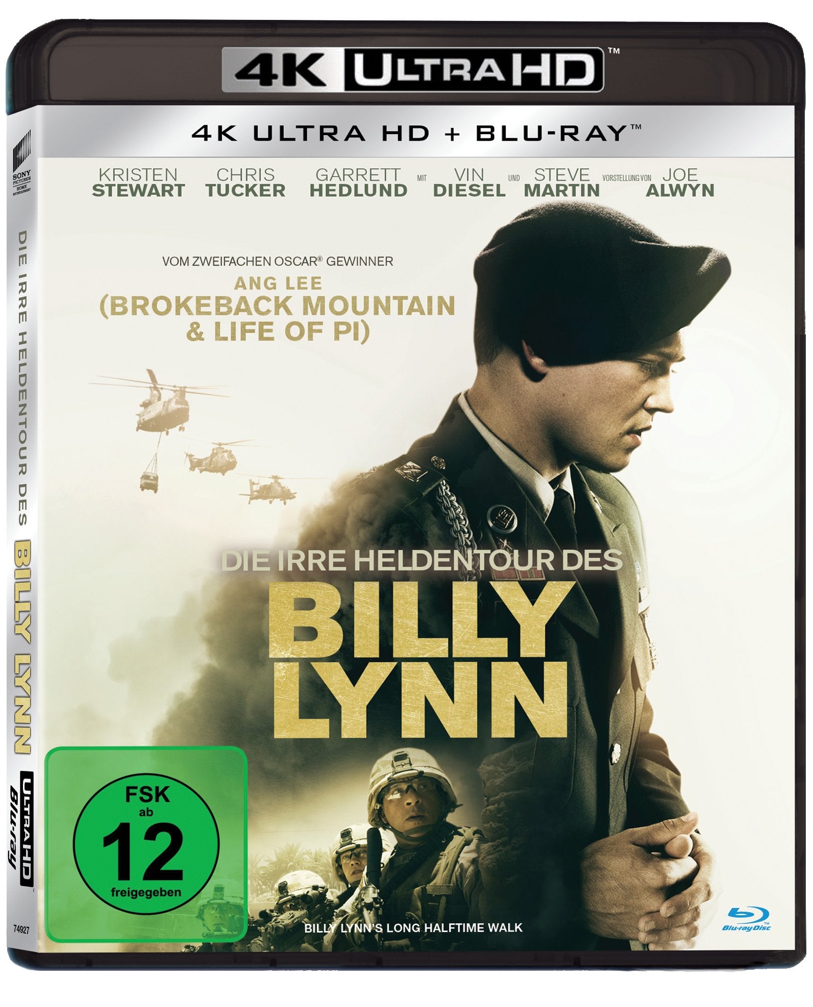 Die irre Heldentour des Billy Lynn (4K-UHD+Blu-ray