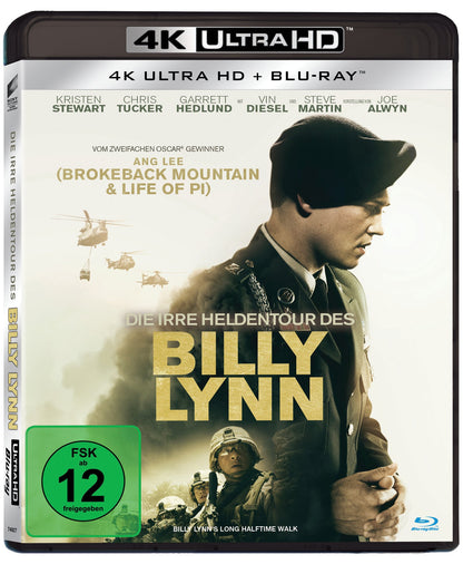 Die irre Heldentour des Billy Lynn (4K-UHD+Blu-ray