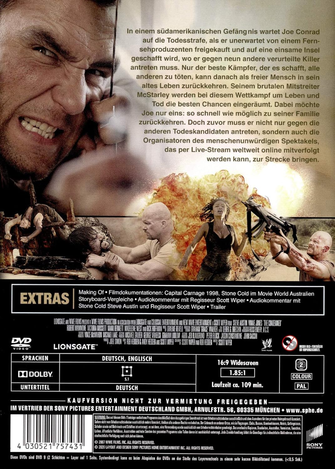 Die Todeskandidaten (DVD