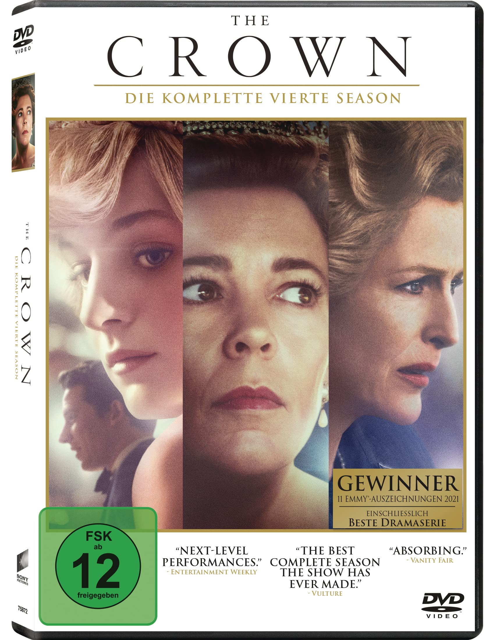 The Crown - Season 4 (4 DVDs