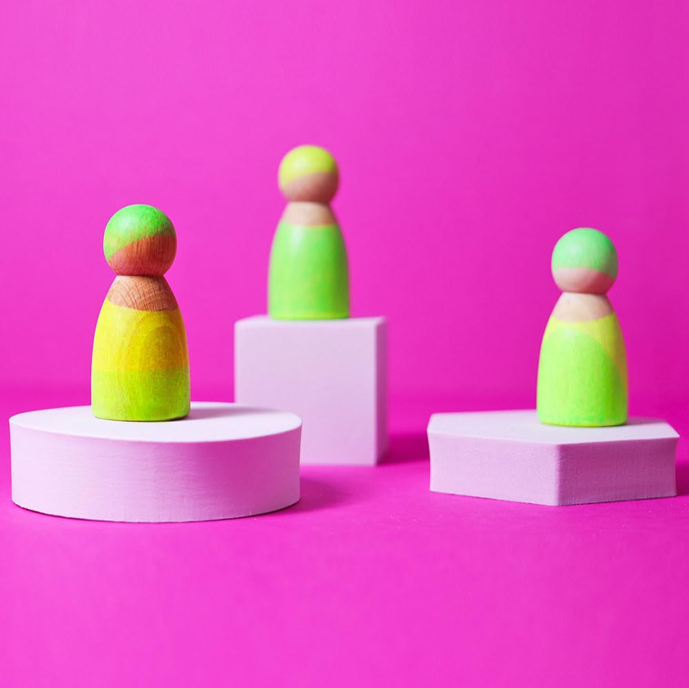 The 3 Friends Neon Green - GRIMM'S