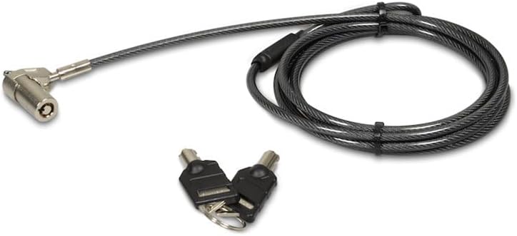 Port Connect’s Slim security cable lock - Security cable for ultrabooks and devices with a T security slot.