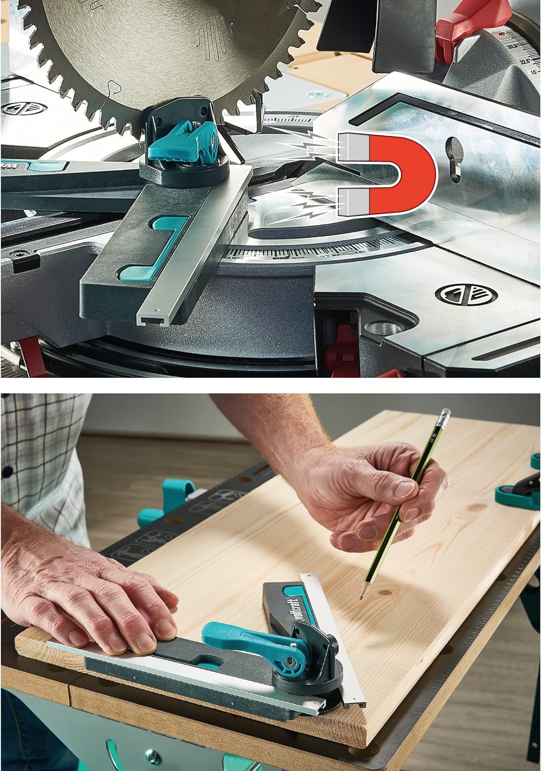 False Angle Bracket Wolfcraft 6957000 Mitre Saw