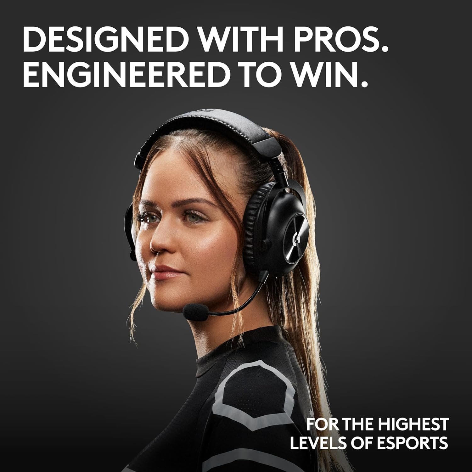 Logitech G PRO X 2 LIGHTSPEED Auriculares Gaming Inalámbricos, Micrófono Brazo Desmontable, Transductores Grafeno 50 mm, DTS:X 2.0-7.1 Surround, Bluetooth/USB/3.5 mm,PC,PS4,PS5,Nintendo Switch, Blanco