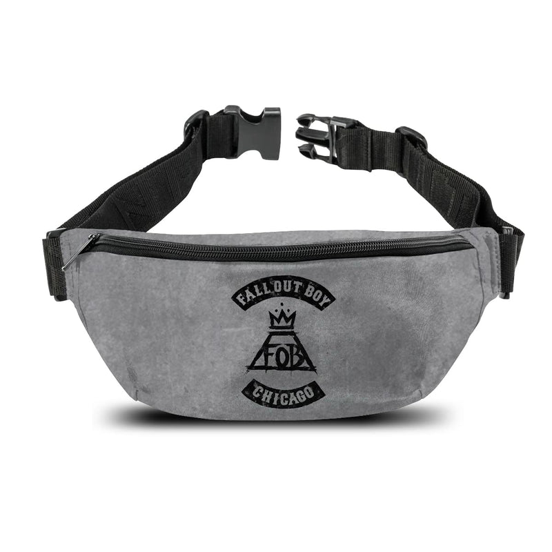 Rocksax Fall Out Boy Bum Bag - Chicago - 23cm x 18cm x 5cm - Officially Licensed Merchandise