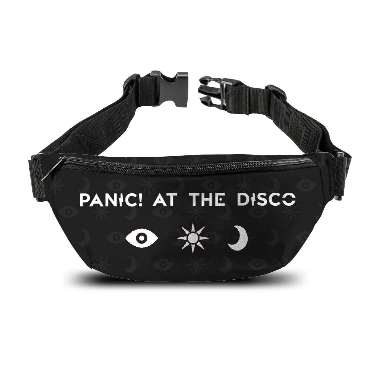 Rocksax Panic! at The Disco Bum Bag - 3 Iconos, Multicolor, Talla única, Rocksax