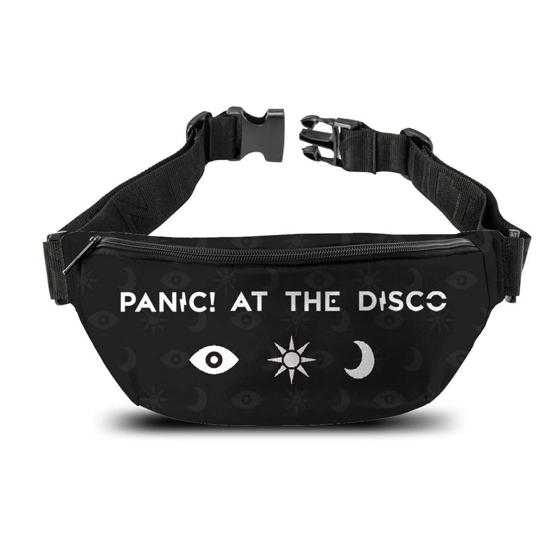 Rocksax Panic! at The Disco Bum Bag - 3 Iconos, Multicolor, Talla única, Rocksax