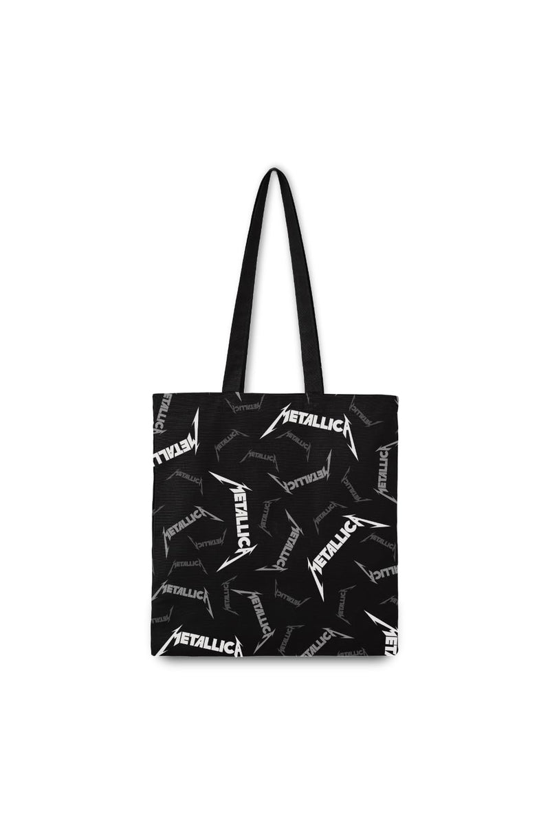 Rocksax Fade To Black Metallica Borsa a Tracolla (Taglia Unica) (Nero, Bianco, Grigio