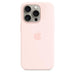 Apple - Back Cover For Mobile Phone - Magsafe Compatibility - Silicone - Light Pink - For Iphone 15 Pro