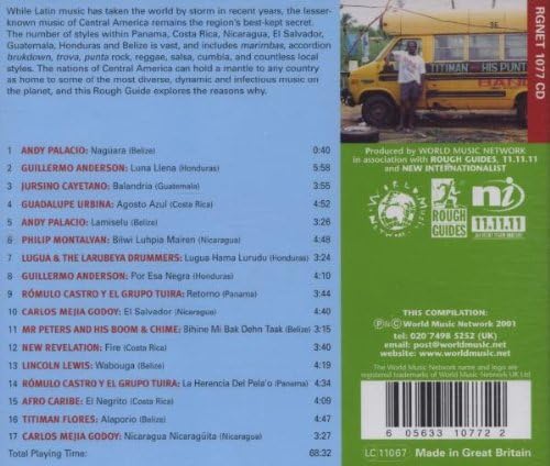The Rough Guide To The Music Of Central America: Latin America's best-kept secret