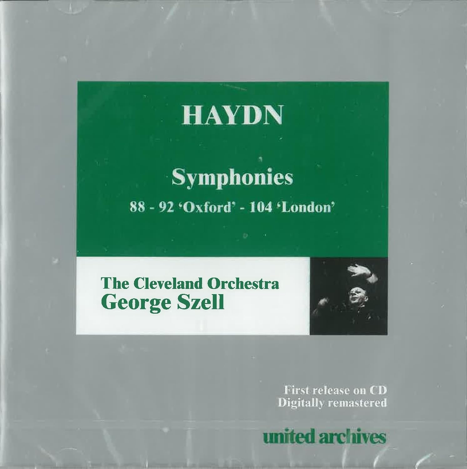 Symphonies, 88 - 92 'Oxford' - 104 'London'