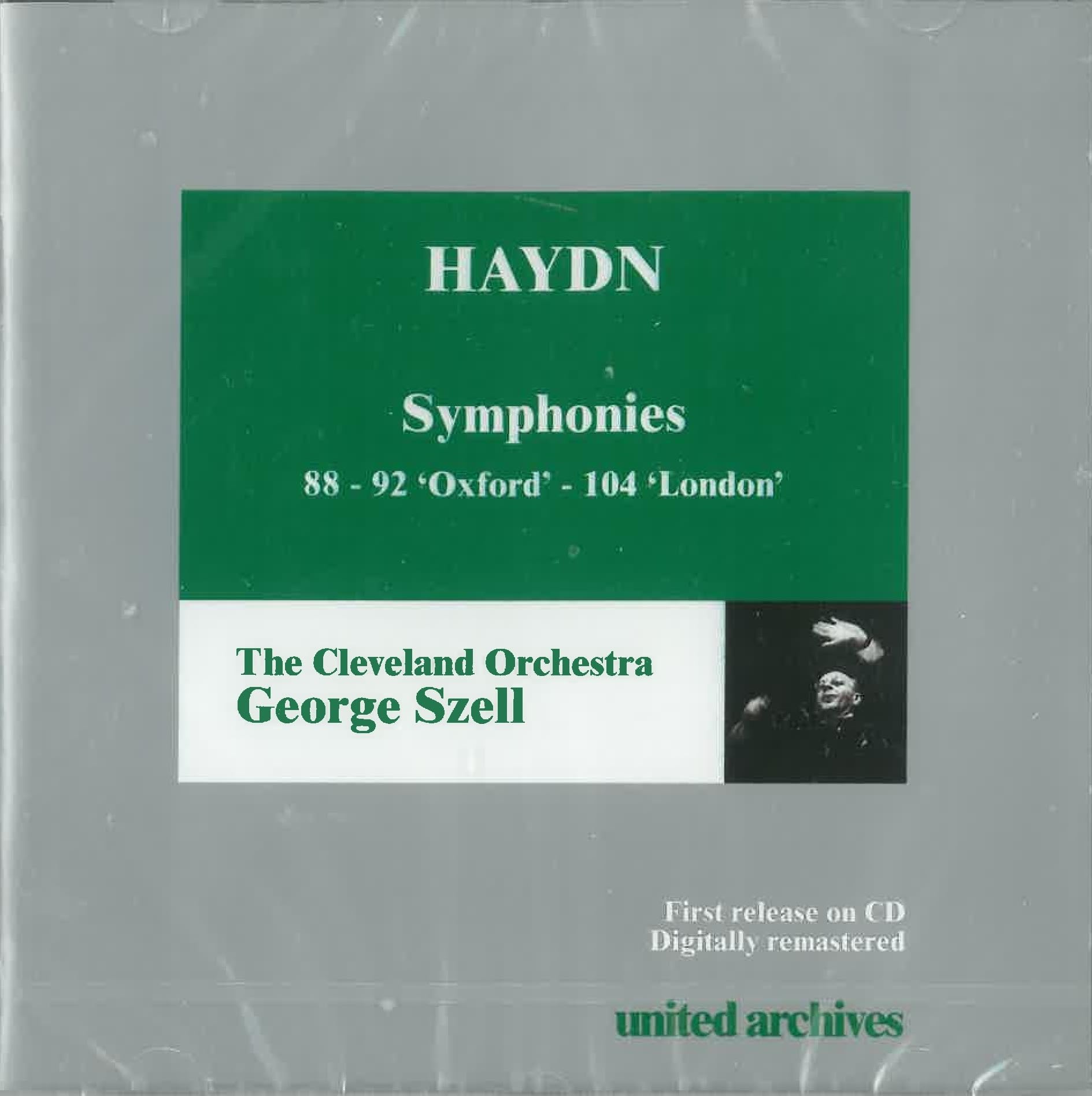 Symphonies, 88 - 92 'Oxford' - 104 'London'