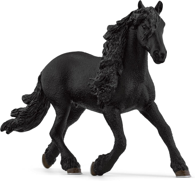 SCHLEICH 13975 HORSE CLUB Friesian Stallion Figurine for ages 5+