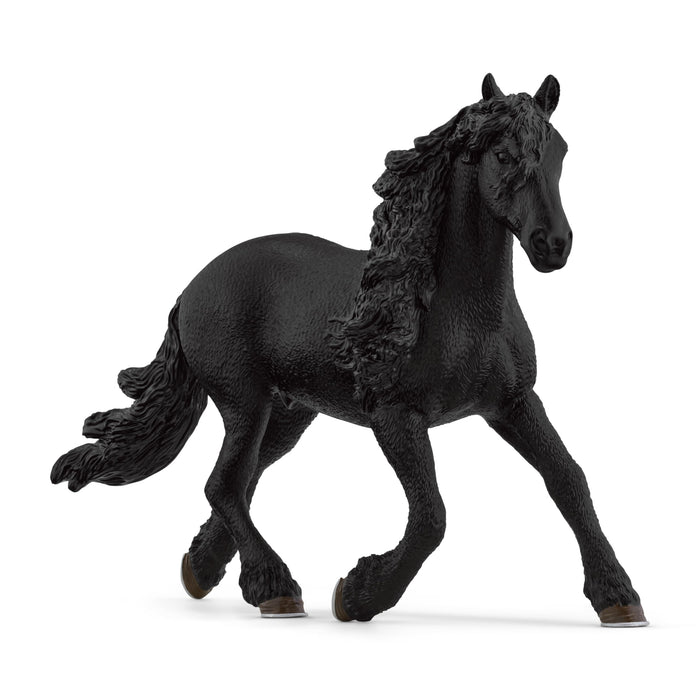 SCHLEICH 13975 HORSE CLUB Friesian Stallion Figurine for ages 5+
