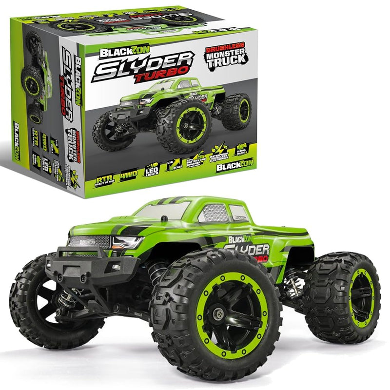 Blackzone – Slyder MT Turbo 1/16 4WD 2S Brushless – Green (540200