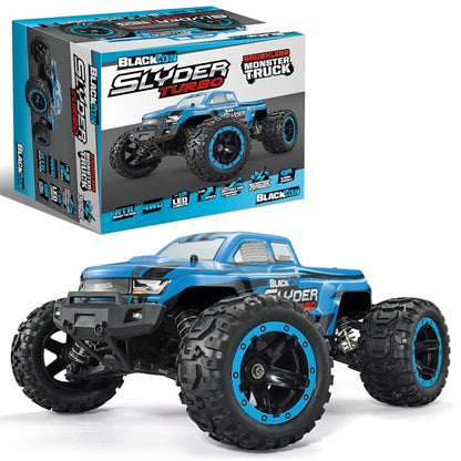 Blackzon - Slyder Mt Turbo 1/16 4Wd 2S Brushless - Blue (540201)