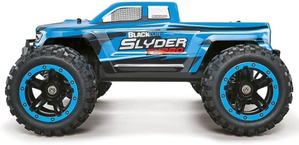 Blackzon - Slyder Mt Turbo 1/16 4Wd 2S Brushless - Blue (540201)