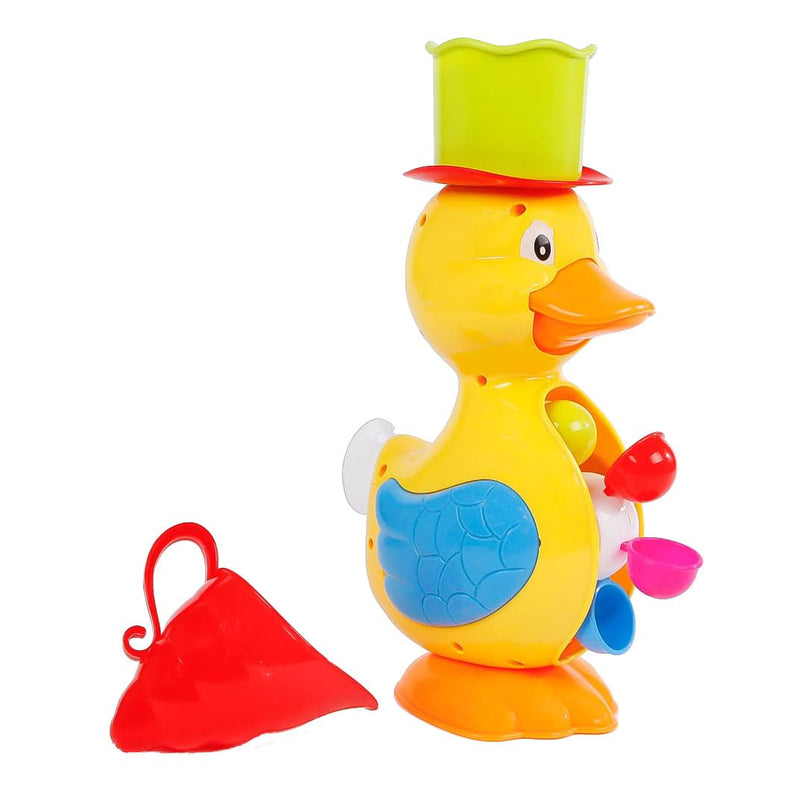 Van Manen Rubber Duck with Water Wheel Junior 28 cm Yellow