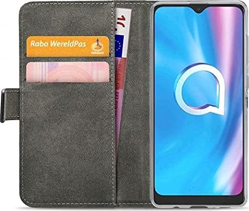 Mobilize 1SE (2020) Flip Case Black Classic Gelly Faux Leather