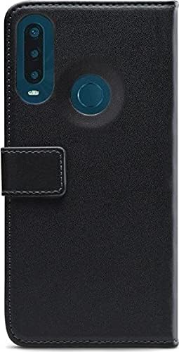 Mobilize 1SE (2020) Flip Case Black Classic Gelly Faux Leather