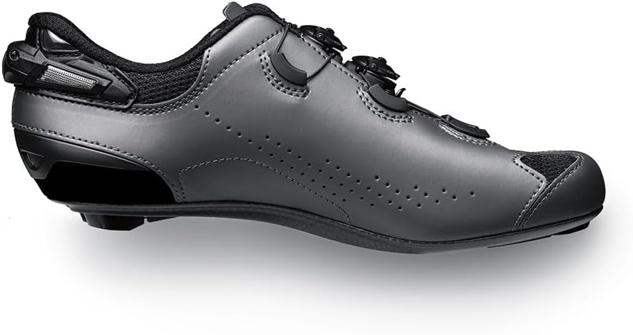 Sidi Fahrradschuhe, professionelle Rennradschuhe für Herren, Shot 2S, verstellbare Ferse, innovatives Verschlusssystem, Carbon-Boost-SRS-Sohle, Steifigkeitssohle 1