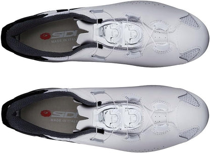 Sidi Fahrradschuhe, professionelle Rennradschuhe für Herren, Shot 2S, verstellbare Ferse, innovatives Verschlusssystem, Carbon-Boost-SRS-Sohle, Steifigkeitssohle 1