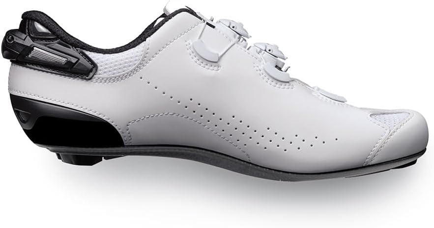 Sidi Fahrradschuhe, professionelle Rennradschuhe für Herren, Shot 2S, verstellbare Ferse, innovatives Verschlusssystem, Carbon-Boost-SRS-Sohle, Steifigkeitssohle 1