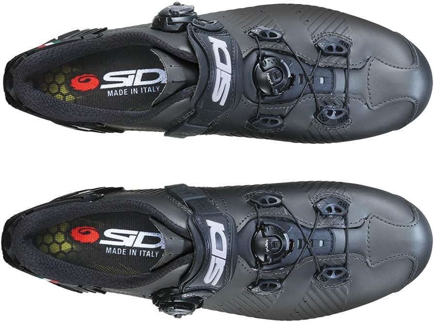 Sidi Men's Road Shoes Wire 2S Anthracite Black [Size EU: 45/UK: 9.9]
