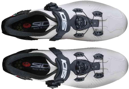 Sidi Fahrradschuhe, professionelle Damen-Rennradschuhe Wire 2S Woman, verstellbare Ferse, innovatives Verschlusssystem, belüftete Karbonsohle
