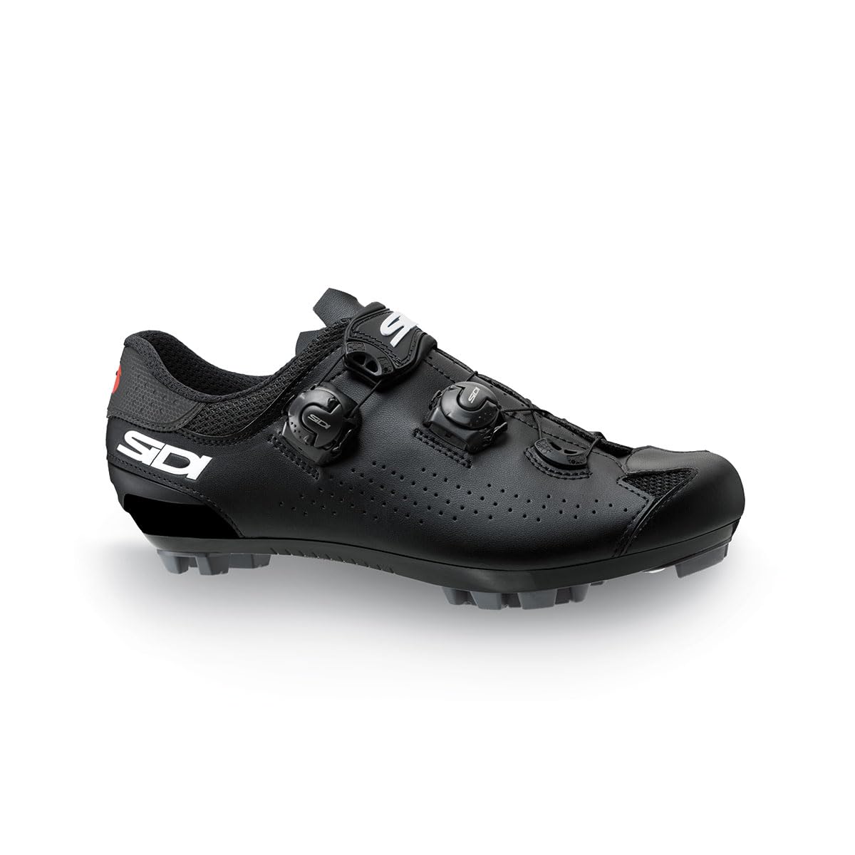 Sidi XC Langlaufschuhe mit breiter Passform, professionelle Mountainbike-Schuhe für Herren, MTB Eagle 1 Mega, weiches Ristverschlusssystem, integrierte Ferse