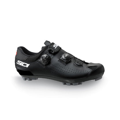 Sidi XC Langlaufschuhe mit breiter Passform, professionelle Mountainbike-Schuhe für Herren, MTB Eagle 1 Mega, weiches Ristverschlusssystem, integrierte Ferse