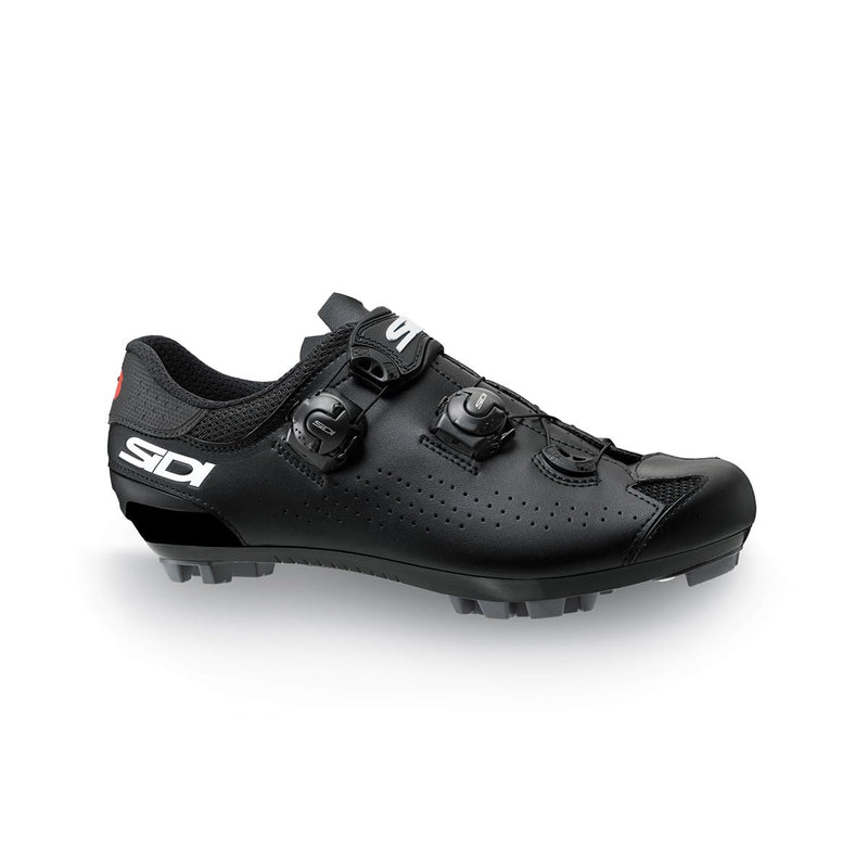 Sidi XC Langlaufschuhe mit breiter Passform, professionelle Mountainbike-Schuhe für Herren, MTB Eagle 1 Mega, weiches Ristverschlusssystem, integrierte Ferse
