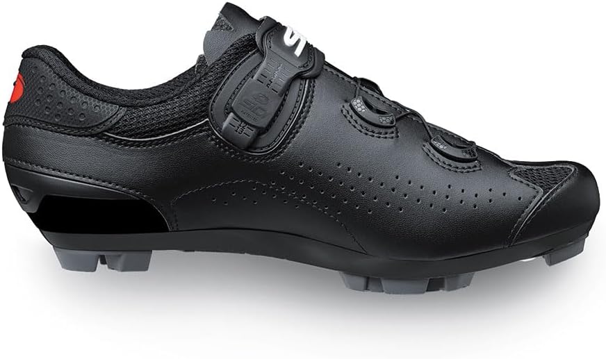 Sidi XC Langlaufschuhe mit breiter Passform, professionelle Mountainbike-Schuhe für Herren, MTB Eagle 1 Mega, weiches Ristverschlusssystem, integrierte Ferse