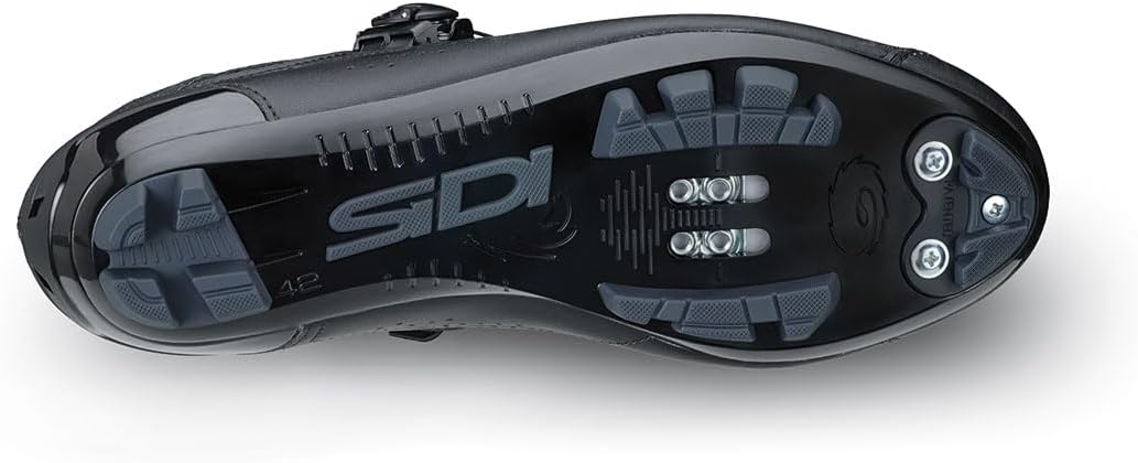 Sidi XC Langlaufschuhe mit breiter Passform, professionelle Mountainbike-Schuhe für Herren, MTB Eagle 1 Mega, weiches Ristverschlusssystem, integrierte Ferse
