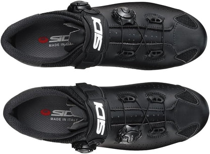 Sidi XC Langlaufschuhe mit breiter Passform, professionelle Mountainbike-Schuhe für Herren, MTB Eagle 1 Mega, weiches Ristverschlusssystem, integrierte Ferse