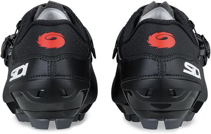 Sidi XC Langlaufschuhe mit breiter Passform, professionelle Mountainbike-Schuhe für Herren, MTB Eagle 1 Mega, weiches Ristverschlusssystem, integrierte Ferse
