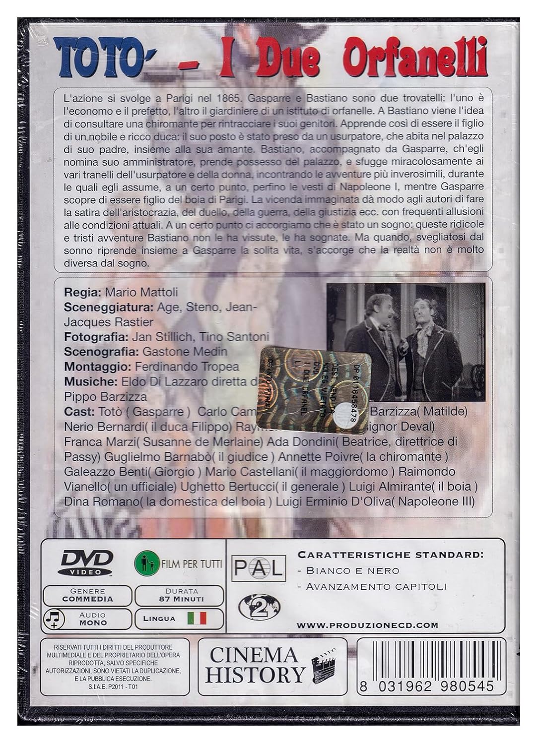 Toto' - I Due Orfanelli