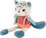 Fisher-Price Planet Friends Leopardo de Las Nieves, Juguete sensorial para bebé recién Nacido, Fabricado con un 95% de plástico Reciclado y envasado con Certificado FSC (Mattel HKD64