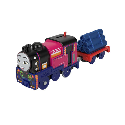 Thomas & Friends Motorized Toy Train Diesel Battery-Powered Engine with Cargo for Preschool Pretend Play Ages 3+ Years, HDY64