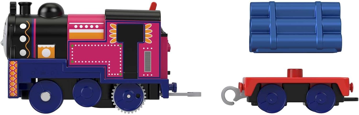Thomas & Friends Motorized Toy Train Diesel Battery-Powered Engine with Cargo for Preschool Pretend Play Ages 3+ Years, HDY64
