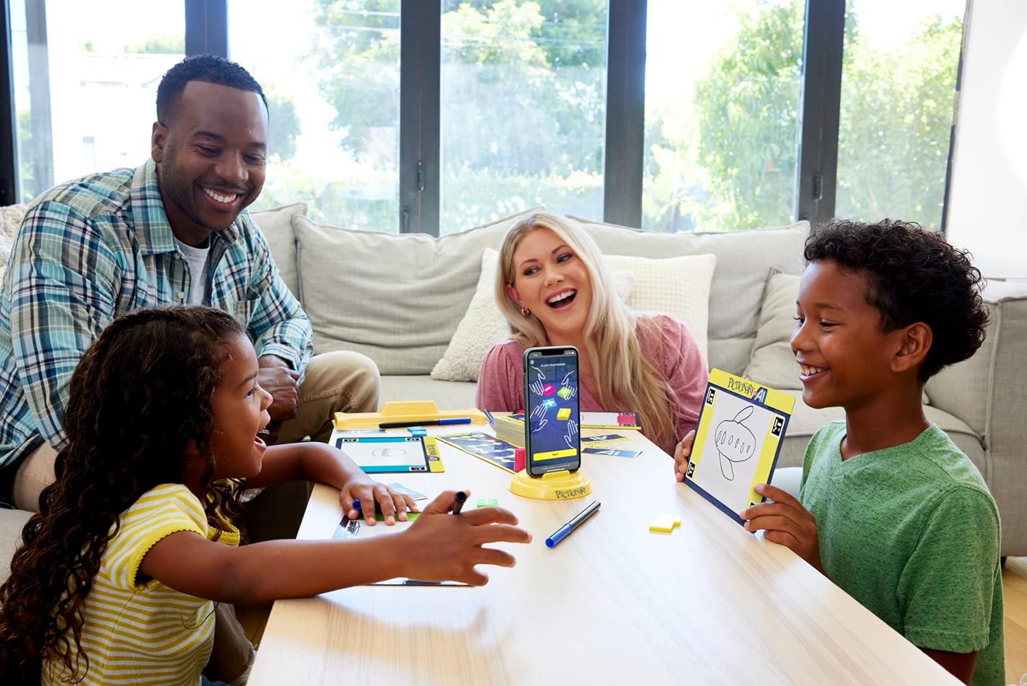 Pictionary Vs. AI Family Game for Kids and Adults and Game Night Using Artificial Intelligence for 2 4 Players, HYH75