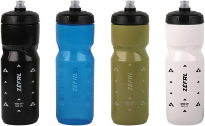 ZEFAL Sense Soft 80 Wasserflasche – Trinkflasche Fahrrad – Rennrad Trinkflasche – MTB Trinkflasche - Weiche, geruchlose Sportflasche - BPA-freie Wasserflasche –