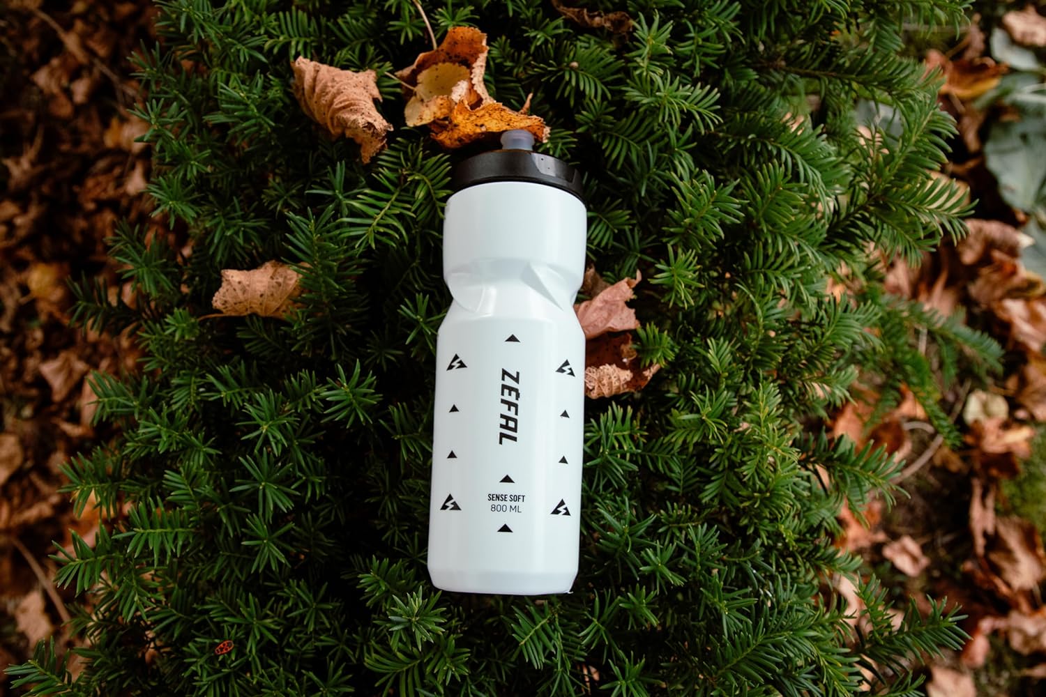 ZEFAL Sense Soft 80 Wasserflasche – Trinkflasche Fahrrad – Rennrad Trinkflasche – MTB Trinkflasche - Weiche, geruchlose Sportflasche - BPA-freie Wasserflasche –