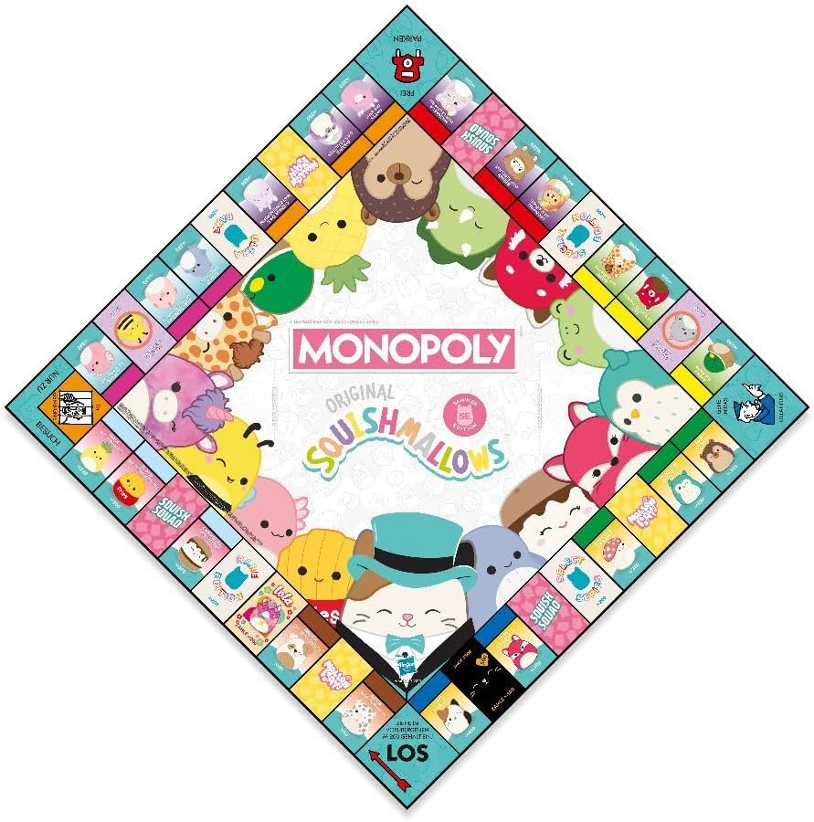 Monopoly jeu de plateau Squishmallows *ALLEMAND*