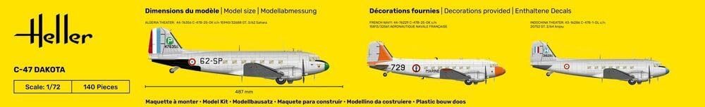 Heller HEL35372 Scale Model kit, Unpainted