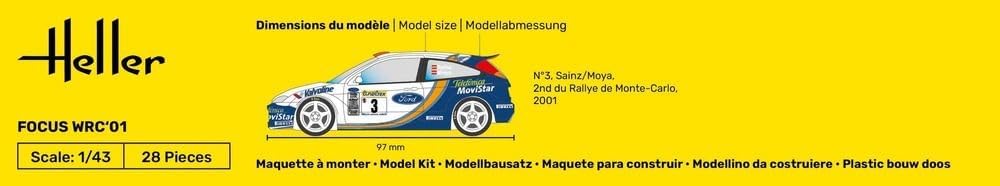 heller 56196 Modellbausatz, Multicolor