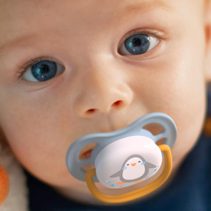 Philips Avent Fopspeen, Geel/Grijs, 6-18 maand(en