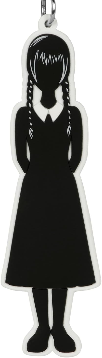 KARACTERMANIA Wednesday Llavero Brand Wednesday Llavero Brand Unisex adulto (Pack de 1)