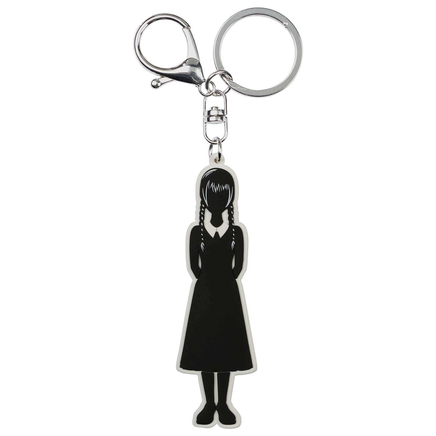 KARACTERMANIA Wednesday Llavero Brand Wednesday Llavero Brand Unisex adulto (Pack de 1)