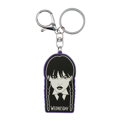 KARACTERMANIA Wednesday Llavero Brand Wednesday Llavero Brand Unisex adulto (Pack de 1